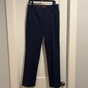 Tory Burch Black and Orange Detail Pants